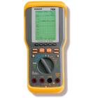 DMM-740  萬用示波表。取樣率：20 M/秒。記錄長度：256 所有模式。取樣 / 刻度：20 點(diǎn)（pixels)。帶寬：1 MHz。解析度：8 Bits。單通道。最大輸入電壓：1000 Vp-p
 
 

 

 