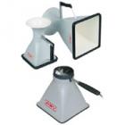 CONE風(fēng)量罩 ?用于風(fēng)量測(cè)量?多種尺寸可選擇?可搭配熱敏風(fēng)速計(jì)或葉輪風(fēng)速計(jì)使用?用于葉輪風(fēng)速計(jì)的風(fēng)量罩: K25?風(fēng)量量程: 10 ~ 400 m/h3?用于熱敏風(fēng)速計(jì)的風(fēng)量罩: K35, K75, K120, K150?風(fēng)量量程: 10 ~ 1200 m/h3