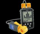 使用非直接接觸電壓傳感器即可探測(cè)出通信線·電源線的噪音  
?分別頻率帶的噪音程度、實(shí)際表示在水平儀上 
?使用鉗式電壓傳感器探測(cè)Common mode的噪音 
?可內(nèi)部?jī)?chǔ)存64、000個(gè)測(cè)量數(shù)據(jù)和時(shí)間 
?主機(jī)配置存儲(chǔ)器，利用USB接口可將數(shù)據(jù)傳入計(jì)算機(jī)

